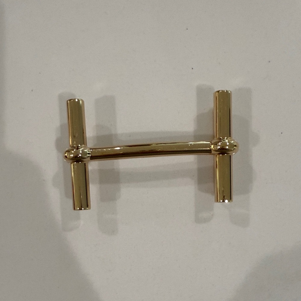 Hermes mens d'Ancre belt buckle gold